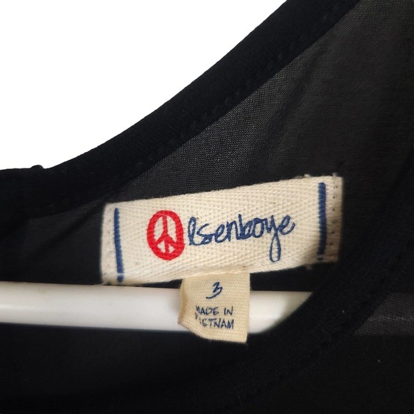 Olsenboye Sweetheart Mesh Panel Sleeveless Skater Mini Dress - Picture 5 of 6